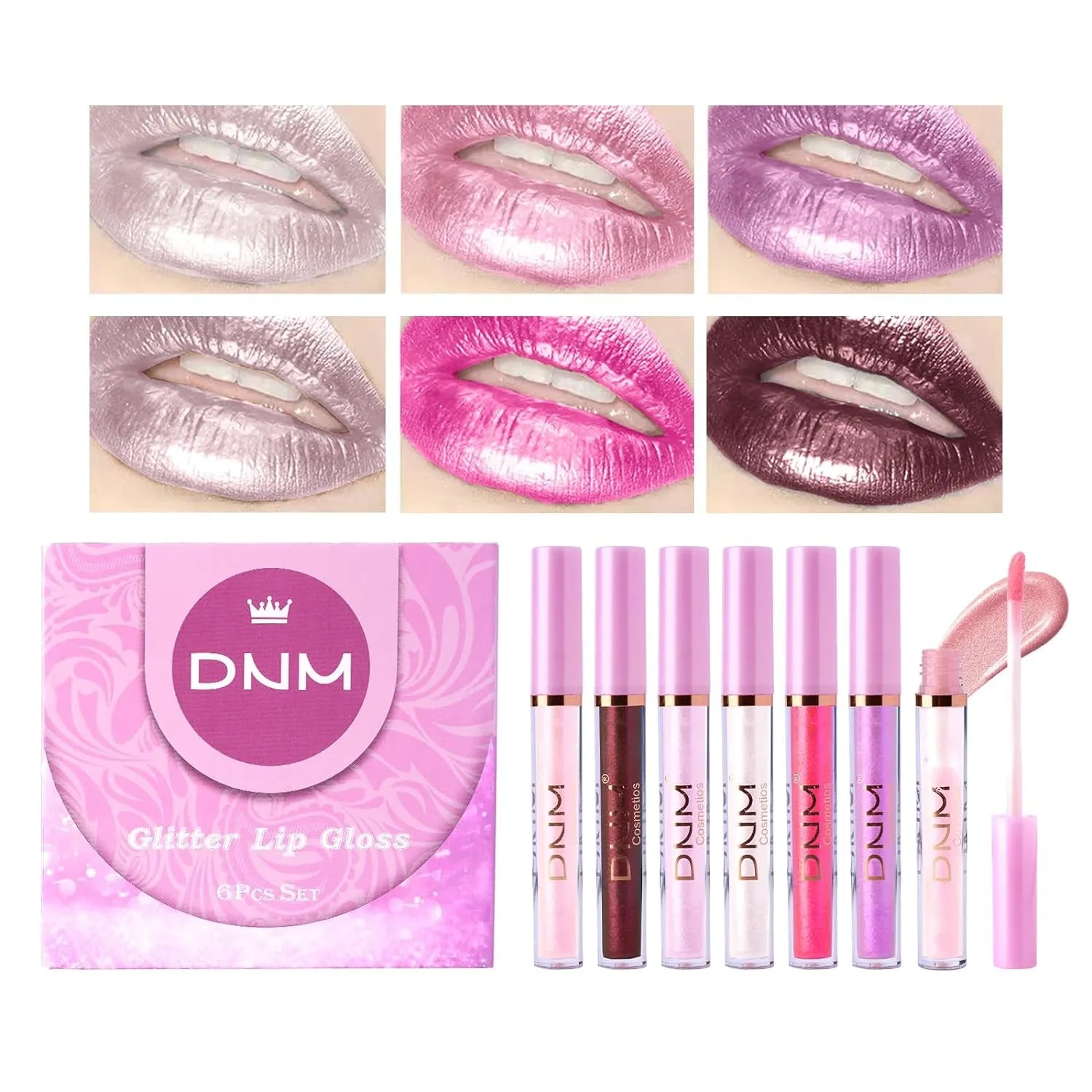 12-Piece Waterproof Matte Liquid Lipstick Set - Long-Lasting Non-Stick Velvet Lip Gloss for Women