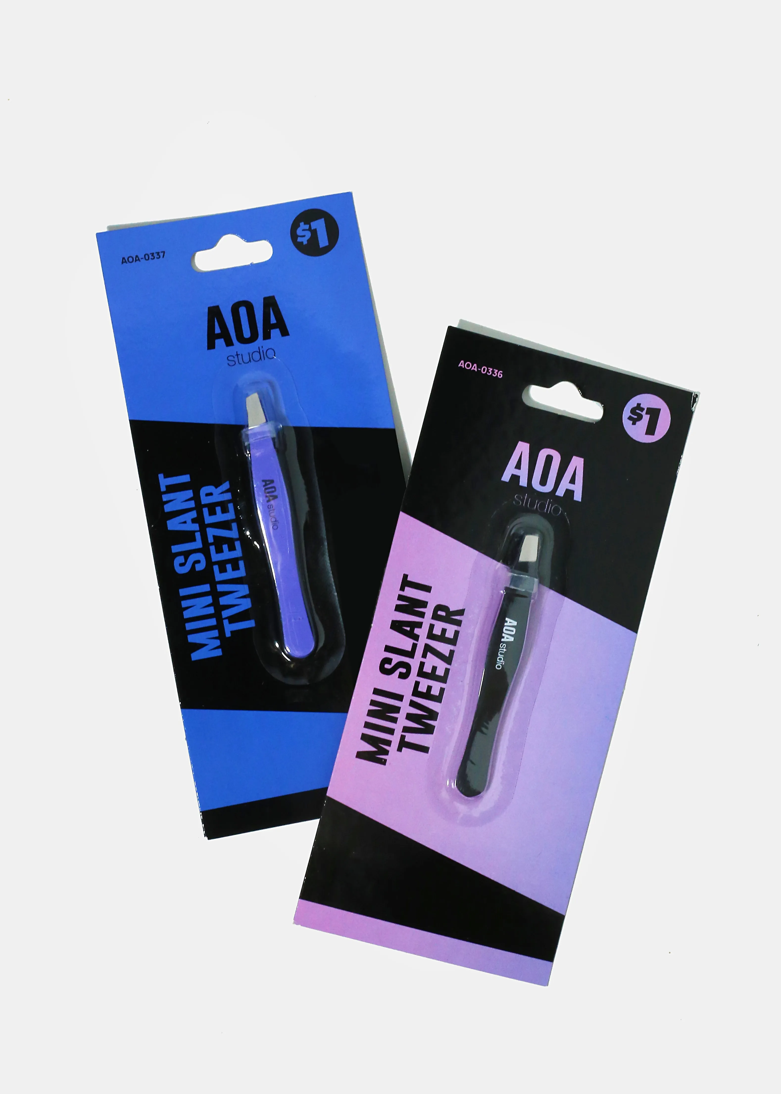 AOA Mini Slant Tweezers