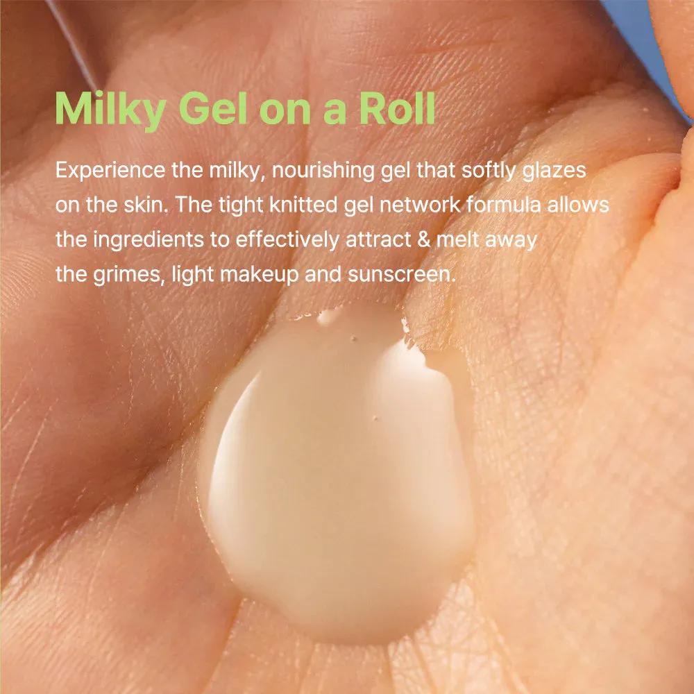 BY WISHTREND green tea & enzyme milky foaming wash