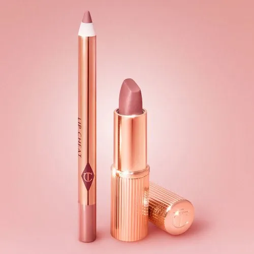 Charlotte Tilbury Mini Pillow Talk Lip Kit Lipstick & Liner