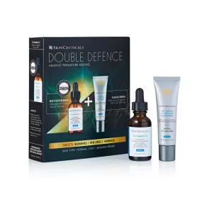 DOUBLE DEFENCE SILYMARIN CF SET FOR OILY   BLEMISH-PRONE SKIN