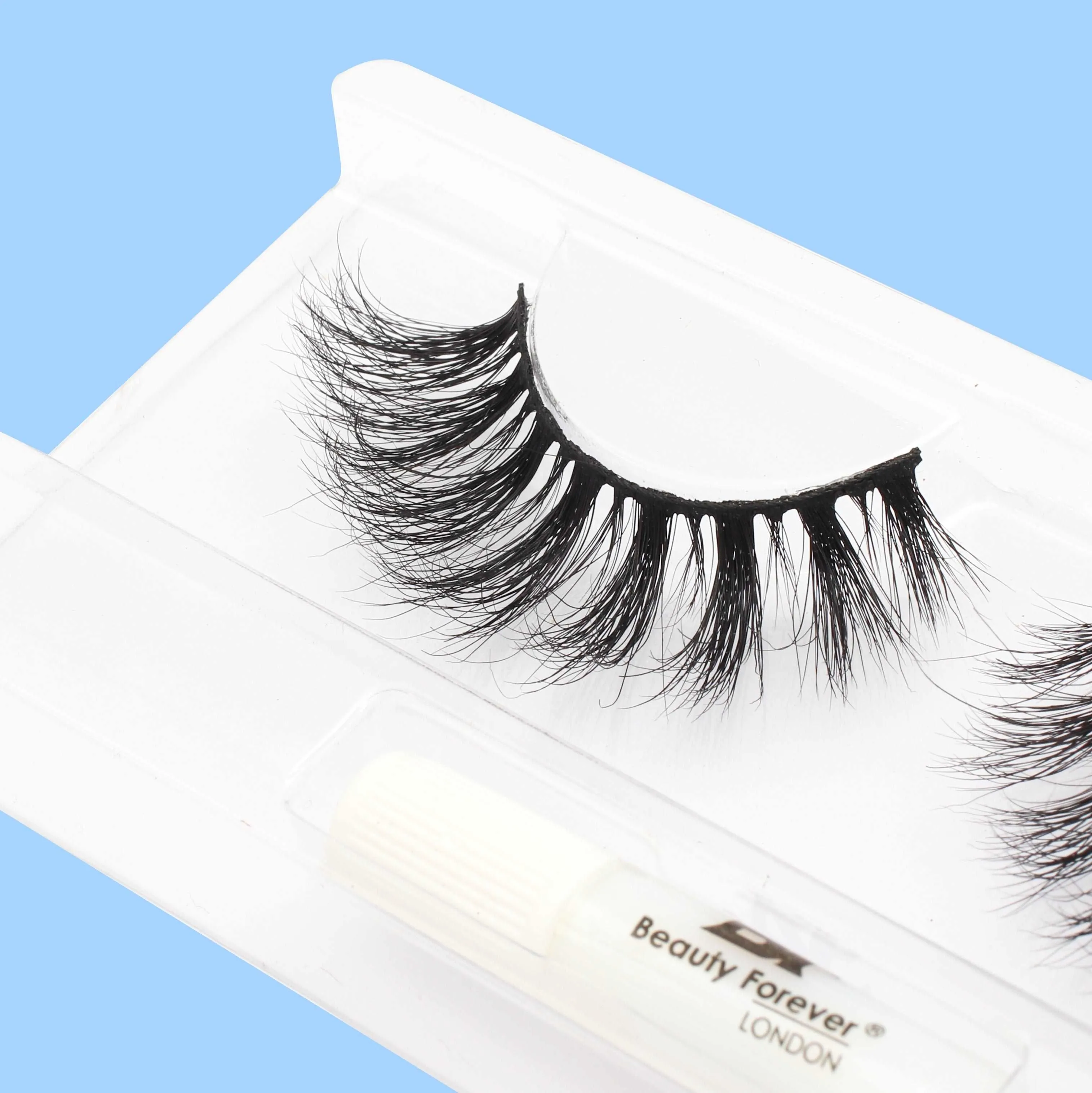 Faux Mink 3D Eyelashes Chantelle No. 112 (Textured)