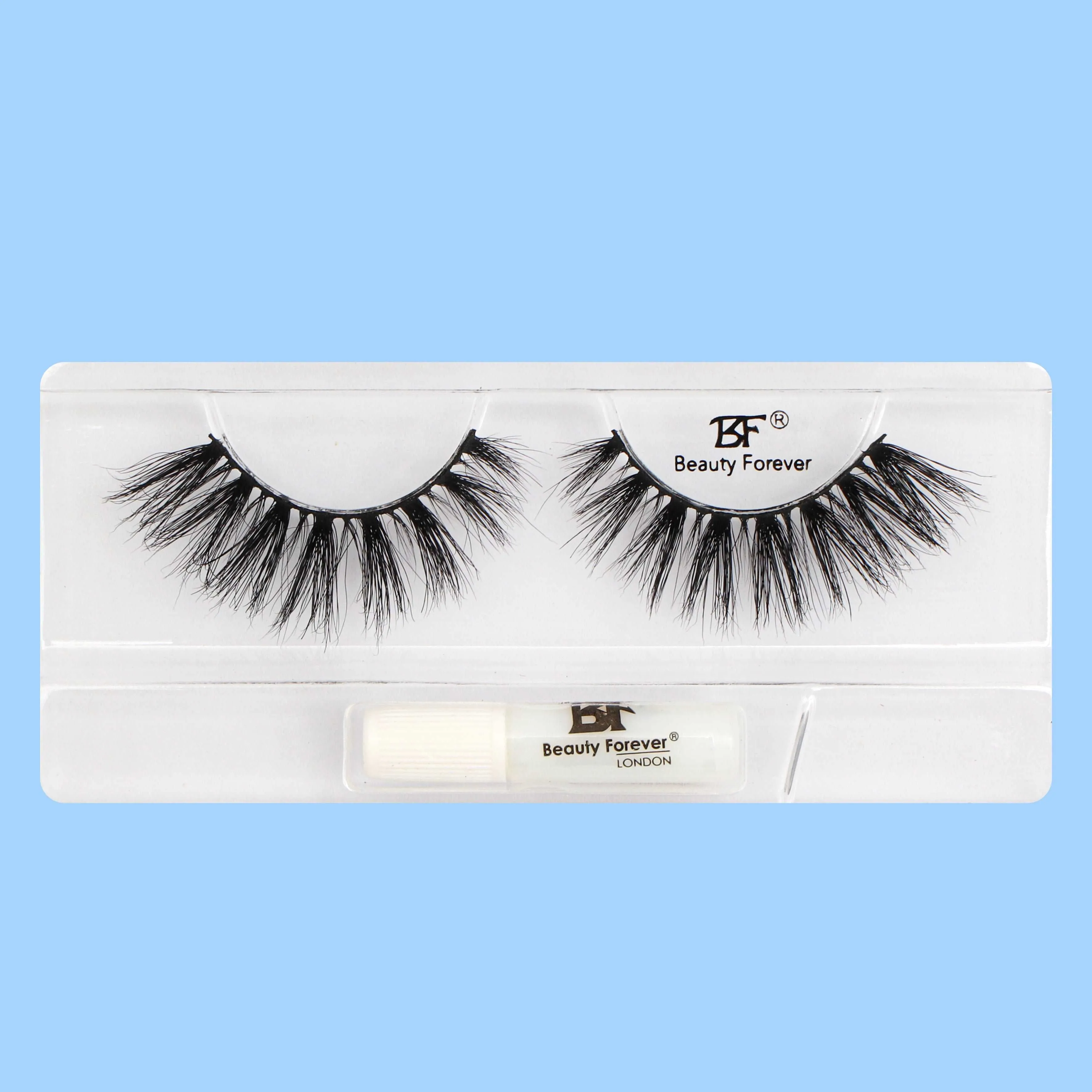 Faux Mink 3D Eyelashes Chantelle No. 112 (Textured)
