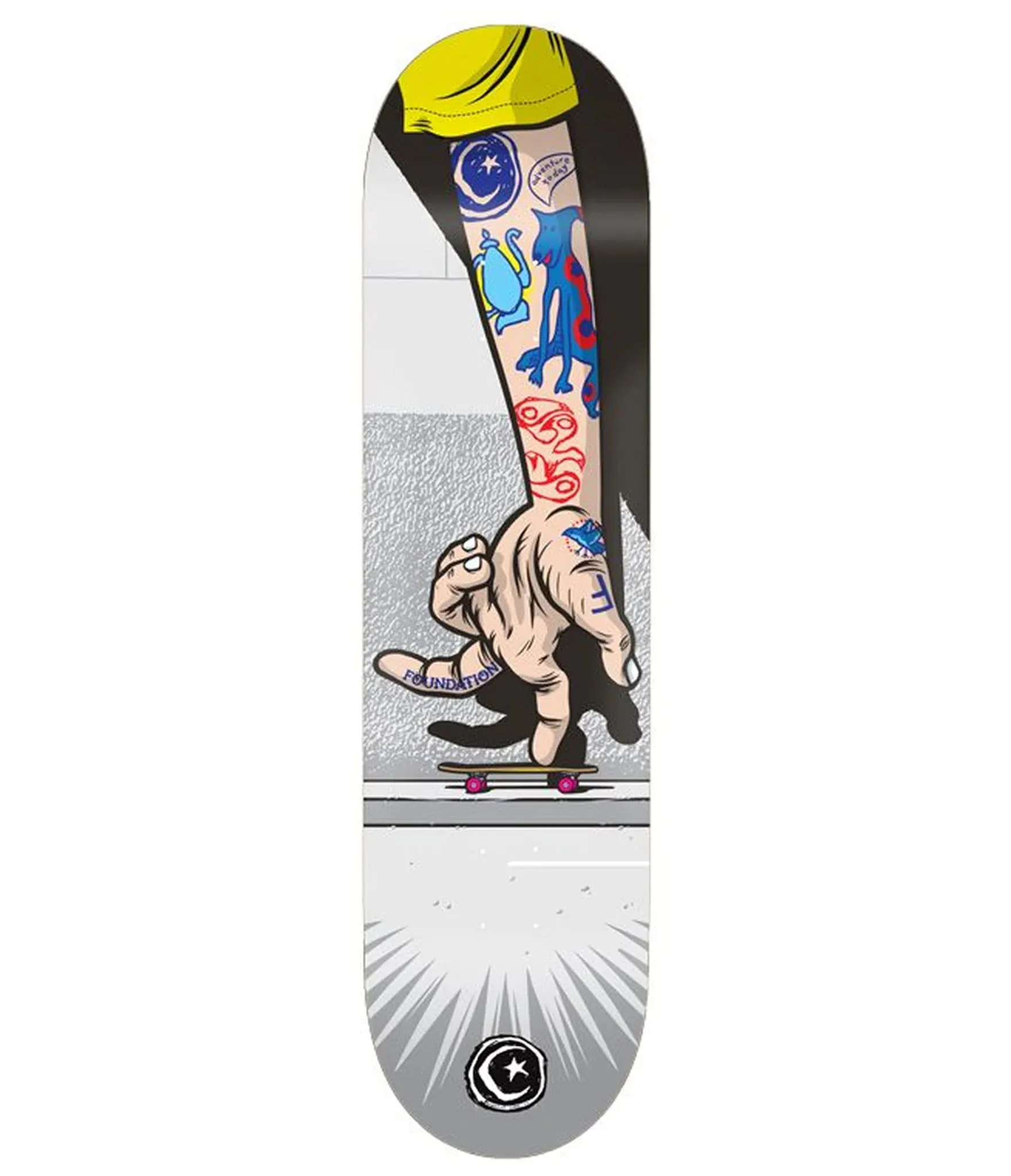 FOUNDATION DECK - BRATRUD PUSH *WARP SALE* (8.38")