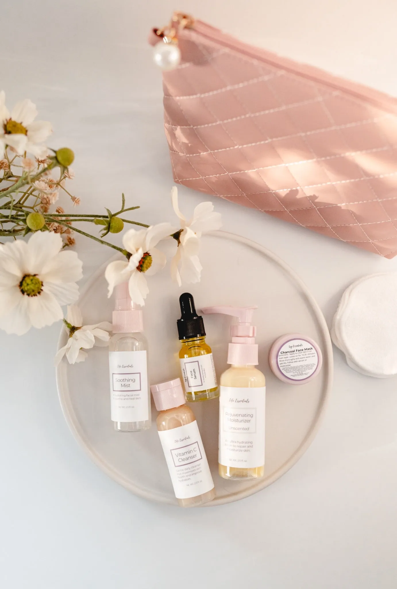 Full Skincare On The Go Travel Set with Pouch