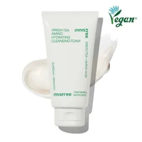 innisfree Green Tea Amino Hydrating Cleansing Foam 150g