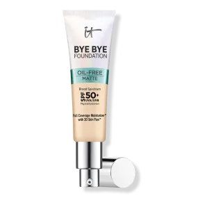 IT COSMETICS Bye Bye Foundation Oil-Free Matte Full Coverage Moisturizer with SPF 50 