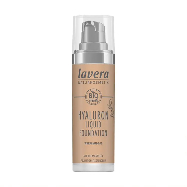 Lavera Hyaluron Liquid Foundation -Warm Nude 03- 30 ml