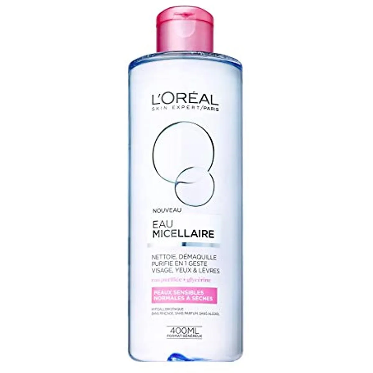LOreal Paris Micellar Cleansing Water Normal To Dry Skin Cleanser & Makeup Remover