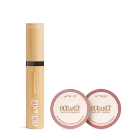 Mascara & Eyeshadows Kit - Pink : Oceanly - Makeup