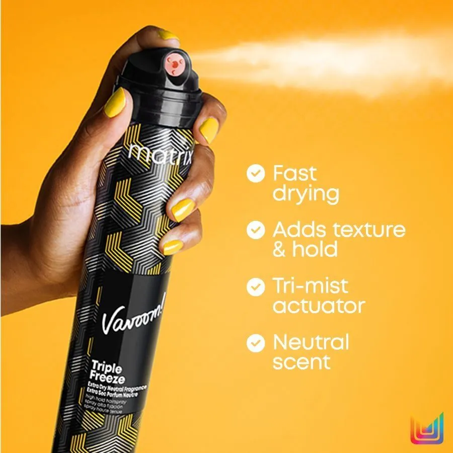 Matrix Vavoom Triple Freeze Extra Dry Neutral Fragrance Hair Spray