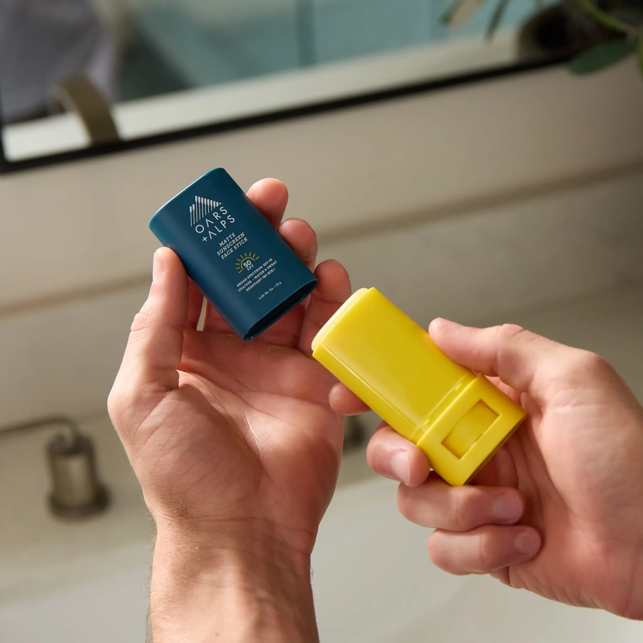 Matte Sunscreen Face Stick with SPF 50