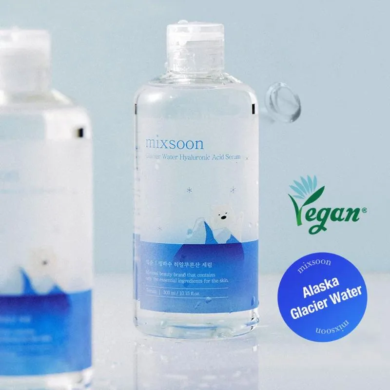 MIXSOON Glacier Water Hyaluronic Acid Serum 100ml, 1pc