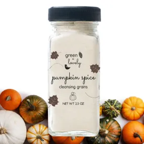 PUMPKIN SPICE Cleansing Grains - Dry Facial Cleanser - 4 oz.