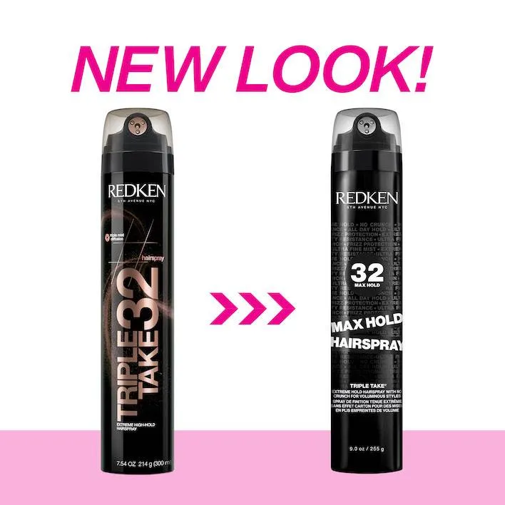 Redken Max Hold Hairspray Triple Take 32