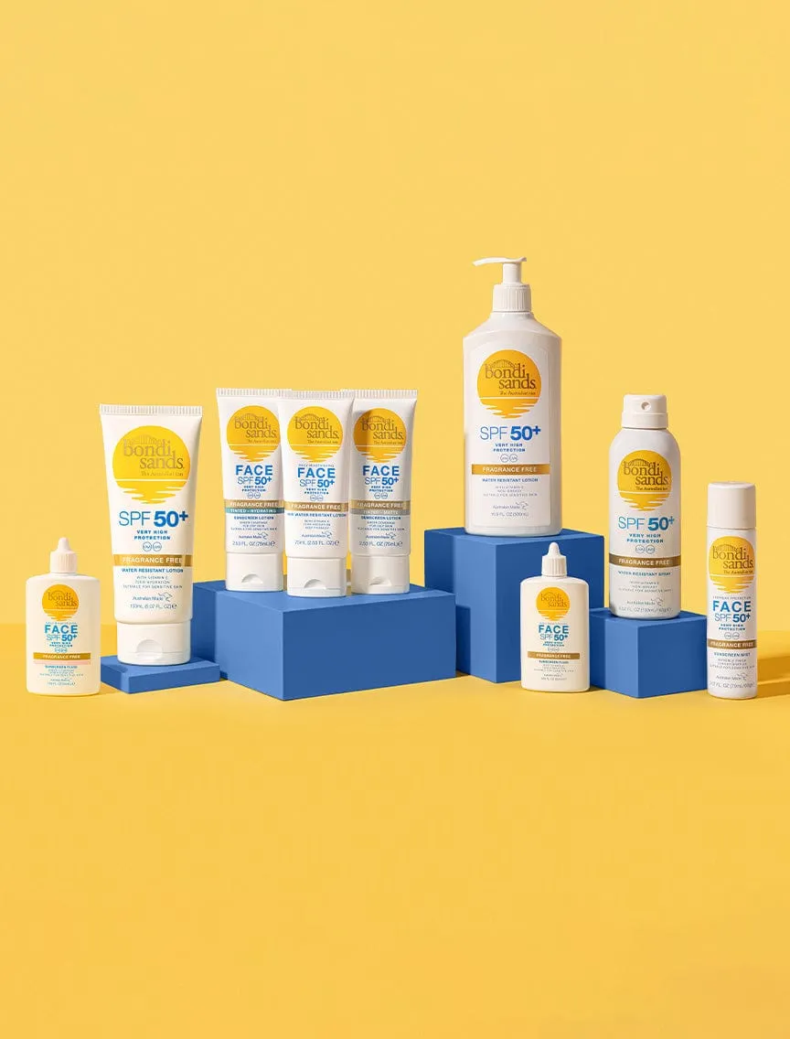SPF 50  Fragrance Free Face Sunscreen Fluid
