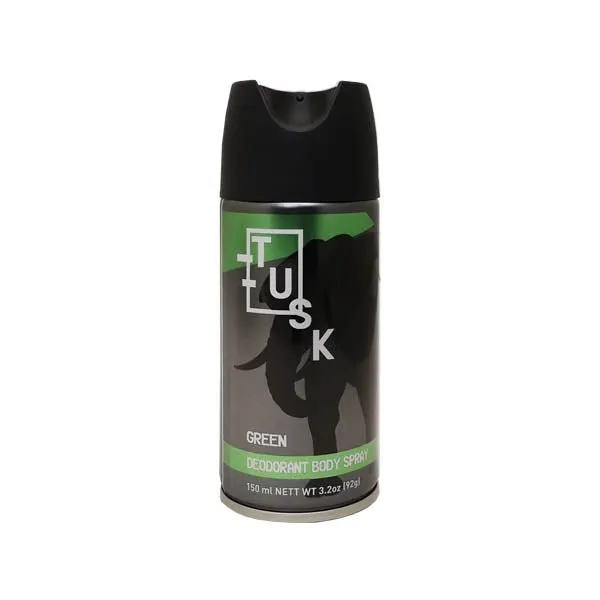 Tusk Deod. Body Spray Green 150ml