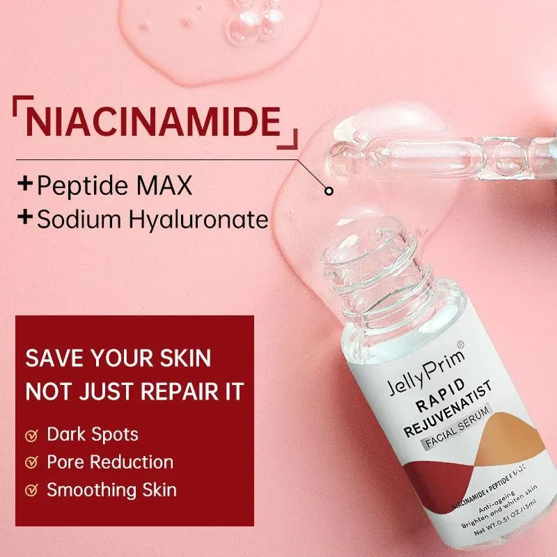 Youthful Glow Niacinamide Serum: Advanced Anti-Aging Skincare with Peptides